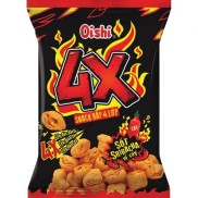 Snack Bắp 4x Vị Cay Oishi 40g
