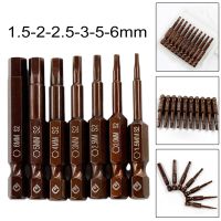 【CW】 Bits Screwdriver Bit Screw Drivers Set Change Driver 50mm H1.5-H6