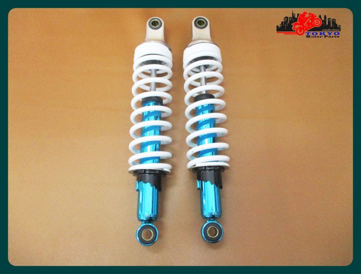 honda-chaly-cf50-cf70-dax-st50-st70-rear-shock-set-blue-amp-white-โช๊คหลัง-สปริงขาว-กระบอกฟ้า-สินค้าคุณภาพดี