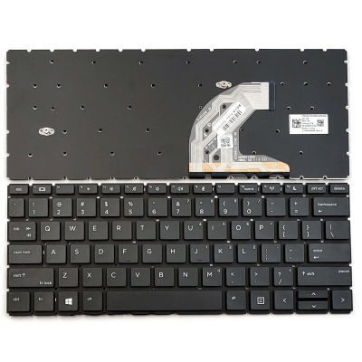 New For HP ProBook 430 G6 435 G6 Series Laptop Keyboard US Black Without Frame