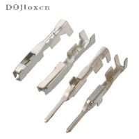 [HOT QAA,JXHKLWW 121] 20/100/200 Pcs1.2MM ทองแดงชุบนิกเกิลดีบุก Crimping Terminal Non-Insulated ยานยนต์ไฟฟ้า Connector ชายหญิง Pins