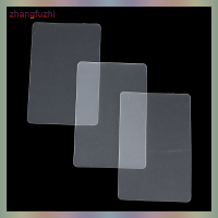 zhangfuzhi 10pcs BLANK transparent นามบัตรกันน้ำสำหรับอุปกรณ์สำนักงานโรงเรียน