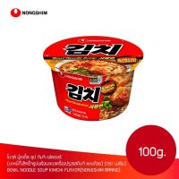 nongshim kimchi bowl noodle มาม่าเกาหลีสำเร็จรูปรสกิมจิดั้งเดิม 100กรัม 농심 김치사발면