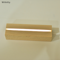 Witkitty ฐานโคมไฟ LED ฐาน USB CABLE SWITCH Night Light 3D LED Night Lamp BASE