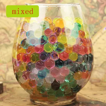 Magic Crystal Soil Water Beads Balls Flower Vases Filler Centerpieces 100  Pcs
