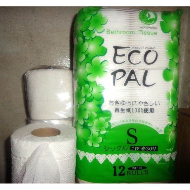 Ecopal Eco Pal Tissue Roll Bathroom Tissue 2ply 12 rolls per Pack