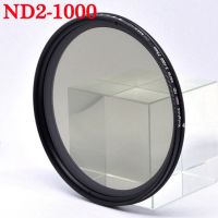 Knightx Filtro Nd2สู่ Nd1000 49 52 55 58 62 67 72 77มม. เลนส์ดิจิตอล Nd ฟิลเตอร์สำหรับกล้องแคนนอน Nikon อุปกรณ์เสริมกล้อง Dslr