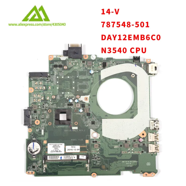 Laptop Motherboard For HP Pavilion 14 V Laptop 787548 501 DAY12EMB6C0