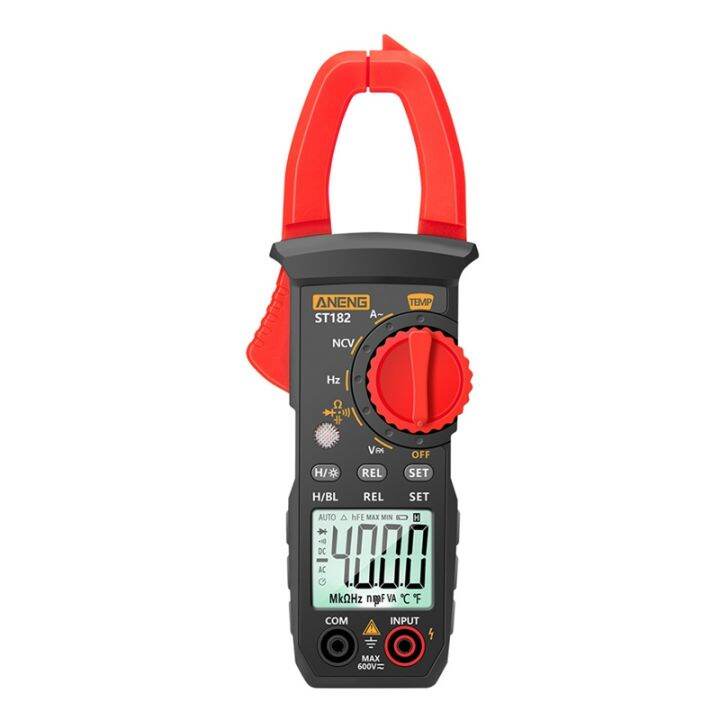 ANENG ST182 Digital Clamp Meter AC Current Multimeter DC/AC Voltage ...