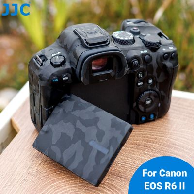 ฟิล์มผิวกล้อง R6M2 JJC R6II R62สติกเกอร์หุ้มป้องกันใช้ได้กับ Canon EOS R6 Mark II อุปกรณ์เสริมกันรอยขีดข่วน3M