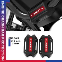 2023 25mm Crash Bar Bumper Engine Guard Protection Decorative Block For Yamaha YZF R1 YZF R6 YZF-R1 YZF-R3 YZF-R6 R125 YZF R25