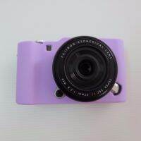 เคสซิลิโคนกล้อง Case silicone Fuji XA3 XA10 Purple (0878)