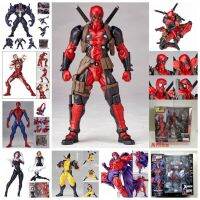 Anime Yamaguchi-Style Movable Spider-Man Red Venom Slaughter Hand Do Model Wolverine Deadpool Hand Do