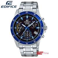 (ผ่อนชำระ สูงสุด 10 เดือน)  Casio Edifice multi-function chronograph นาฬิกาข้อมือผู้ชาย สแตนเลสแท้ รุ่น EFV-540D-1A2VUDF