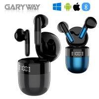 Garyway J28 TWS Wireless Earphones Bluetooth V5.1 Smart Touch Control Earbuds Audio Decording Sport Headsetireless Earbuds