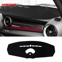 AMBERMILE Flannel รถ Anti Slip Mat Dashboard Mat Pad Dashmat พรมสำหรับ Mini Cooper Countryman R55 R56 R60อุปกรณ์เสริม