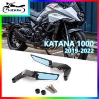 กระจกสีดำสำหรับ Suzuki Katana 1000 2019 2020 2021 2022 KATANA 1000กระจกมองหลังอุปกรณ์เสริมรถจักรยานยนต์