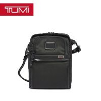 ของแท้ U.S. 2023 D2D3 TUMI Way Ming Alpha 3 Extensible Ballistic Nylon กระเป๋าสะพายชาย Briefcase 2203116