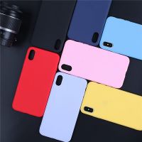 Luxury Soft Back Matte Color Case for iPhone X XR XS Max Phone Case For iphone 10 X R X s Max Silicone Back Cover Cases