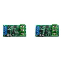 2X PT100 Thermal Resistance DC 12V PT100 RTD Converter PTA9B01 PT100 RS485 Acquisition Module