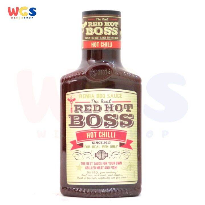 Remia Barbeque Sauce Red Hot Boss Hot Chilli 450 ml Lazada Indonesia