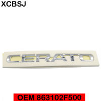 Genuine OEM 863102F500 FOR KIA Cerato Lettering Trunk EMBLEM Badge 1PCS For KIA Cerato Forte 2009 2017