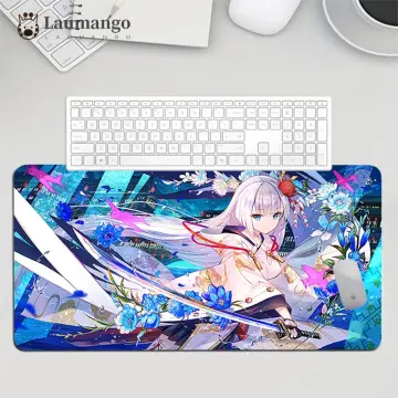 Otaku Girl Mouse Pads & Desk Mats for Sale