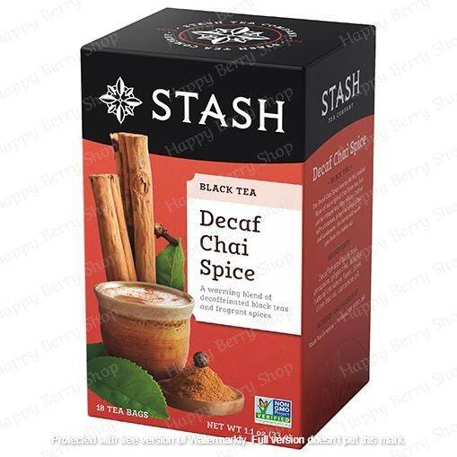 ชาดำไม่มีคาเฟอีน-stash-black-tea-decaf-chai-spice-18-tea-bags-ชารสแปลกใหม่ทั้งชาดำ-ชาเขียว-ชาผลไม้-และชาสมุนไพรจากต่างประเทศ-กล่องละ18ซอง-พร้อมส่ง