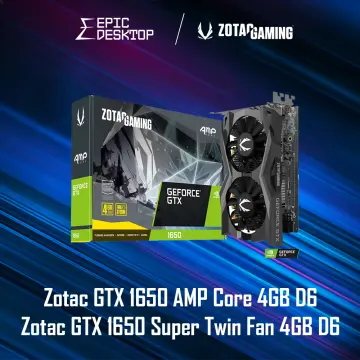 Zotac gaming geforce discount gtx 1650 amp gddr6