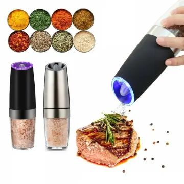 MasterClass Electric Gravity Salt or Pepper Mill 