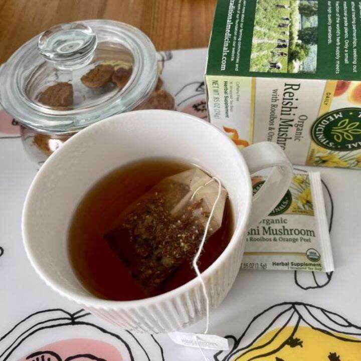 traditional-medicinals-organic-reishi-mushroom-with-rooibos-amp-orange-peel-caffeine-free-16-wrappedtea-bags-พร้อมส่ง