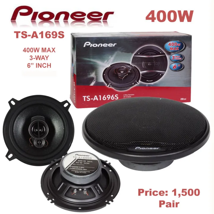 Pioneer speakers 6 inch price Clearance