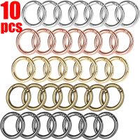 【hot】◈❦  10pcs Metal O Clasps for Jewelry Openable Round Keychain Dog Chain