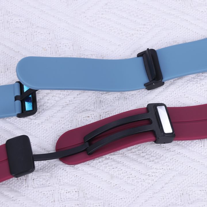original-silicone-strap-for-samsung-galaxy-watch-5pro-45mm-band-magnetic-buckle-for-galaxy-watch-4-5-40mm-44mm-4-classic-42-46mm