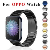 {zhiyun Watchshop}41มม. 46มม. สายเข็มขัดโลหะสำหรับนาฬิกา OPPO สายนาฬิกาสแตนเลสสำหรับนาฬิกา OPPO 2สร้อยข้อมือ42มม. อุปกรณ์เสริม46มม. สายรัดข้อมือ