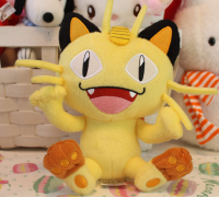 Authentic Meowth 7" Plush Toy Doll Gift