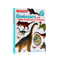 Dinosaurs and other prehistoric creations picture book for childrens natural science stem magnet operation book