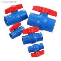 ✆ 1Pc PVC Blue Female Thread Ball Valve 1.25 1.5 2 Size Garden Irrigation Water Stop Switch Water Pipe Adapter