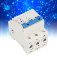 เบรกเกอร์รางติดตั้ง DIN 63A 400V ทำลาย6000A 3P เบรกเกอร์จิ๋วสำหรับอาคารที่พักอาศัย