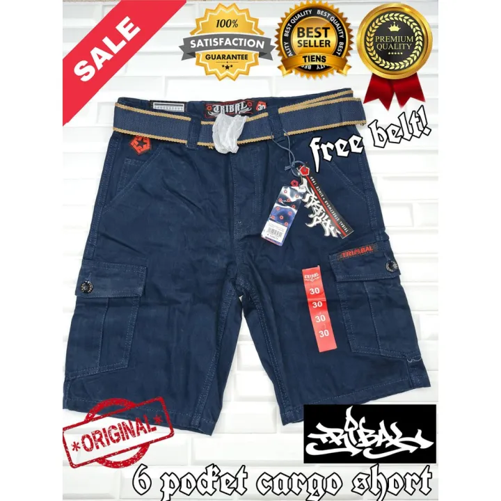 【Explosive style】(tribal) Cargo Six pocket Short for Men Overruns