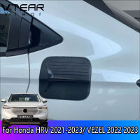 Vtear สำหรับฮอนด้า HRV HR-V 2021-2023 /Vezel 2022 2023รถยนต์ ABS โครเมี่ยมชุบตกแต่งปกฝาถังน้ำมันเชื้อเพลิงฝาครอบป้องกันคาร์บอนชิ้นส่วนการปรับเปลี่ยนภายนอก