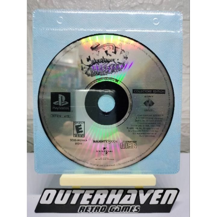 PS1 Crash Bandicoot Warped NTSC UC (Collector's Edition/Greatest Hits ...