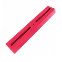 ZZOOI Dovetail Telescope Mounting Plate  21cm for Equatorial Tripod Guiding Scope - 75° Red Plate Standard Size