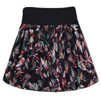 【CW】 ZuoLunOuBa Fashion Skirt Floral Elastic Waist Skirts Female