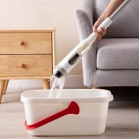 Flat Mop Mop with Foldable Bucket Free Hand Washing Lazy Mop Squeeze Mop for Wooden Floor Mop Household Cleaning Tool