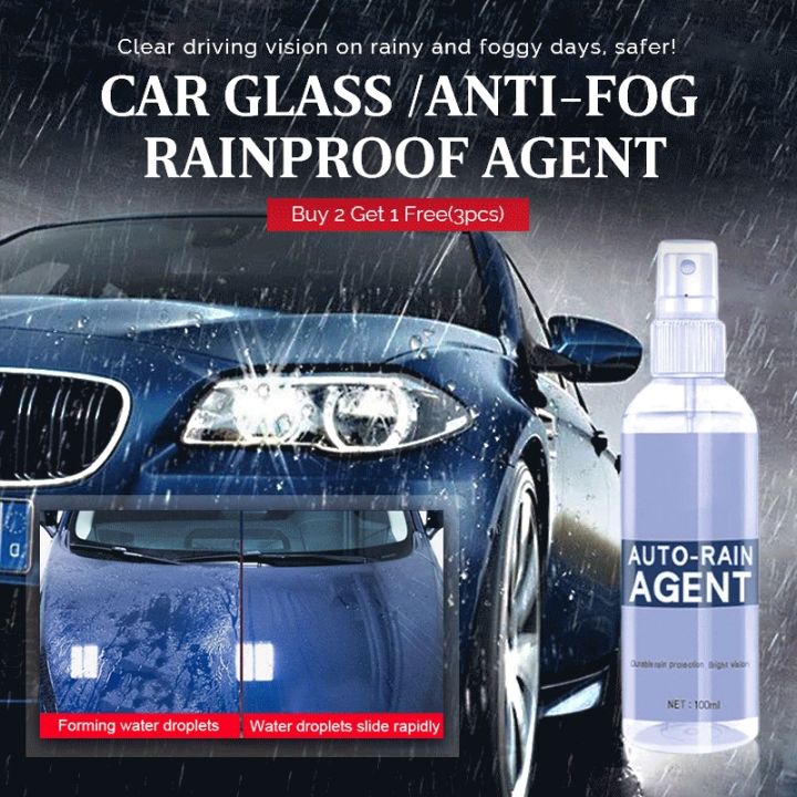 1pc Car Glass Anti-fog And Rain Agent, Windshield Cleaning