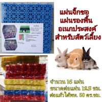 ( Pro+++ ) แผ่นจิ๊กซอปูกรงแผ่นเล็ก (จิ๊อซอสีๆ) ปูพื้นกรงสำหรับสัตว์เลี้ยงทุกชนิด จิ๊กซอรองพื้นกรง (จัดส่งคละสี) คุ้มค่า กรง สุนัข กรง หนู แฮม เตอร์ กรง สุนัข ใหญ่ กรง กระรอก