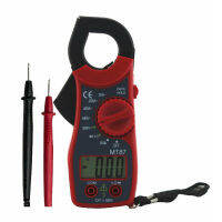 SRONTT 1 PC ดิจิตอลแคลมป์มิเตอร์ AC/กระแสไฟฟ้า DC แรงดันไฟฟ้า Multimeter อุณหภูมิโวลต์ตัวทดลอบแอมป์