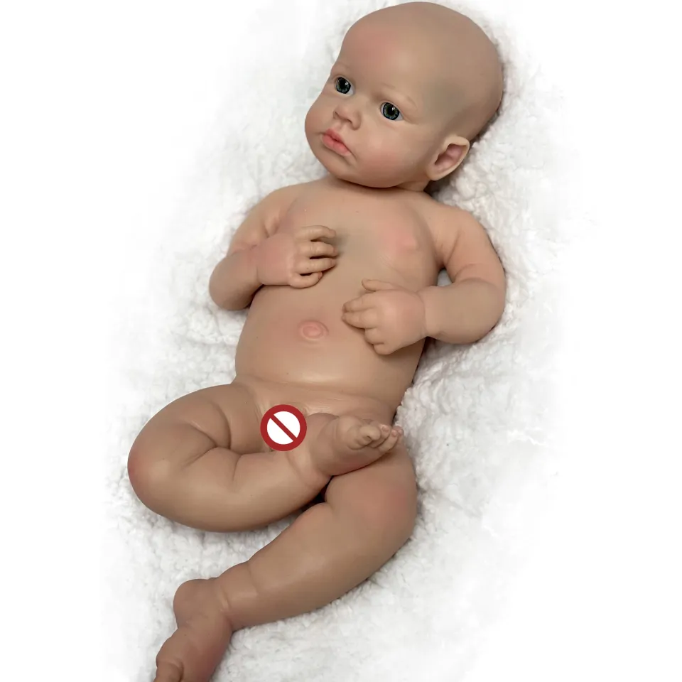 Full Silicone Reborn Baby Loulou  Reborn Loulou Solid Silicone