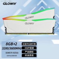 Guangwei DDR4 16GB (8GBx2) 3200 3600ไฟ RGB Strip หน่วยความจำสำหรับเดสก์ท็อปริ้วสายไฟเกมโอเวอร์คล็อก